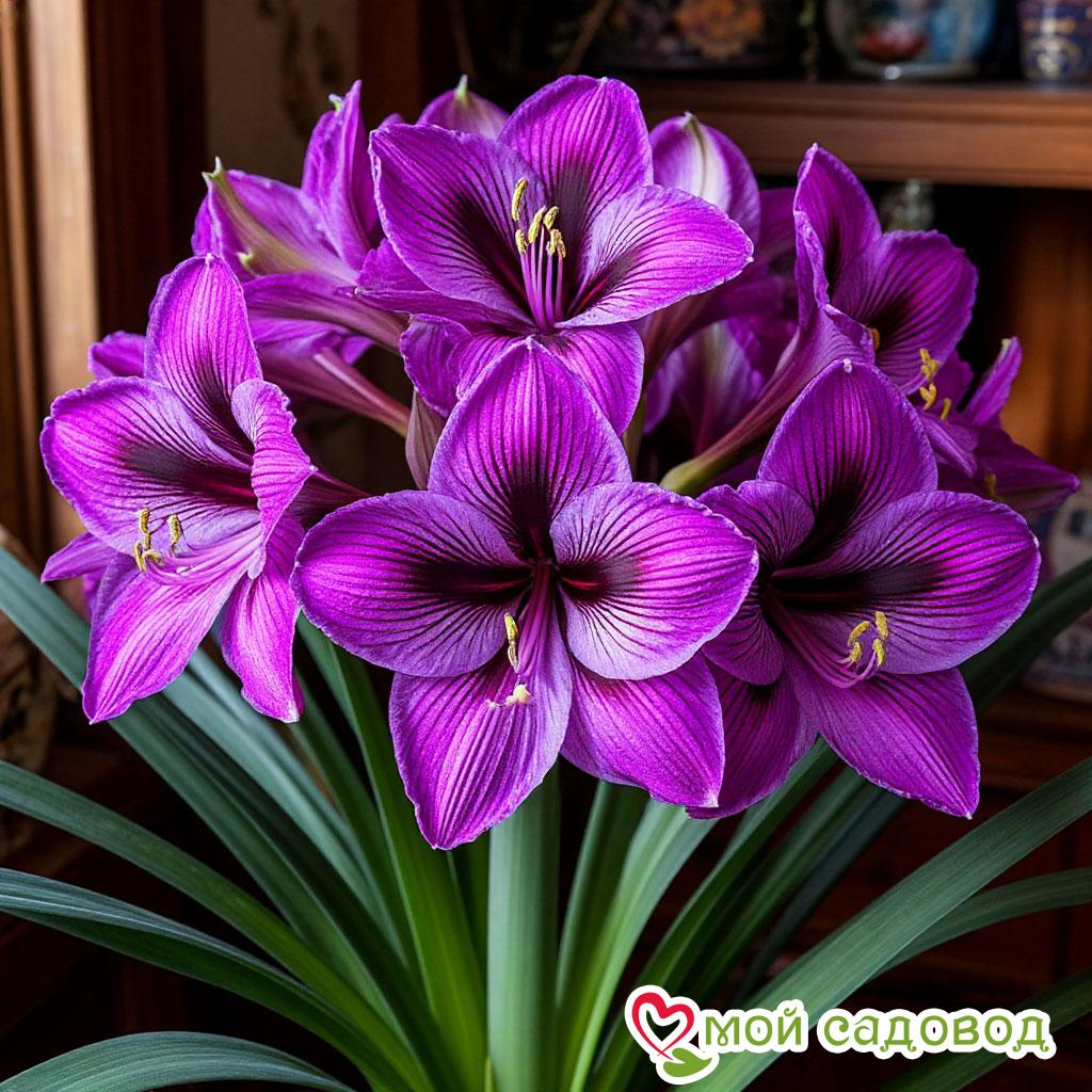 Амариллис Блат Оф Тайгер